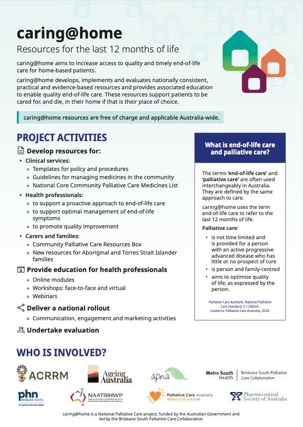 caring@home 2023-2026 Fact Sheet
