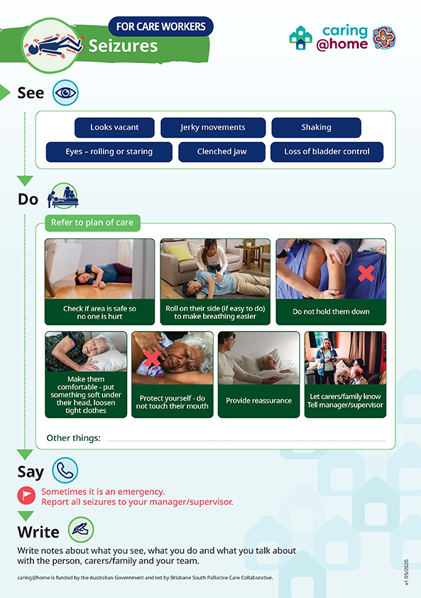 Thumbnail of Seizures (for care workers)