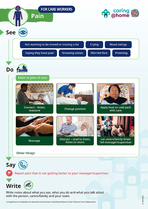 Thumbnail of Pain (for care workers)