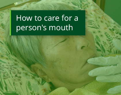 Thumbnail of How to care for a person's eyes and nose (for care workers)